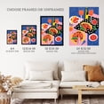 thumbnail image 3 of Informal Dinner Party Pizza Kitchen Fun Large Wall Art Poster Print Thick Paper 18X24 Inch, 3 of 5