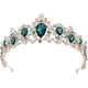thumbnail image 1 of Coronas de reina barrocas. Diadema de cristal y coronas para boda para mujer, regalo de corona de reina de graduación, 1 of 5
