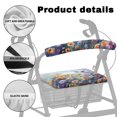 thumbnail image 5 of HELLHERO Hummingbird Flowers Rollator Walker Seat Covers Back Rest Covers Anti-Slip Cover for Elderly Adults Breathable Easy to Clean for Waterproof for Senior, 5 of 7
