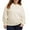 Natural, variant on Hanes Originals Women's Fleece Sweatshirt (Plus Size) Black 3X