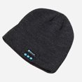 thumbnail image 2 of Wireless Headset Smart Cap Bluetooth Soft Warm Beanie Hat Headphone Speaker Mic Winter Hat for Outdoor Sport, 2 of 4