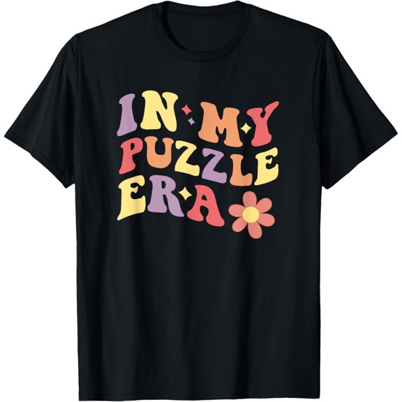 T-Shirt - Black, Multicolor - Women's Unisex-Adults - Small - Short Sleeve - Crew Neck - Classic Fit - Cotton 65%, Polyester 35%