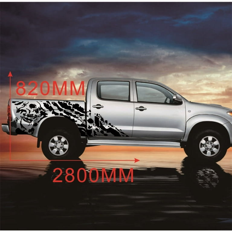 4x4 Off-Road Fashion Black Stickers Vinyl Decal Accessories For Car Truck  SUV