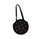 thumbnail image 2 of Bolso de hombro tejido a mano, bolso de mano con decoración hecha a mano, bolso grande de ratán para Negro, 2 of 9