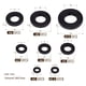 thumbnail image 5 of Kenally 500 Unids/caja Motor Sujetador de nylon Arandela plana Sello de aislamiento portátil Pieza de repuesto Junta Accesorio Fábrica Herramientas y ferretería, 5 of 6
