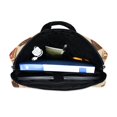 thumbnail image 5 of FORMRS 16" Laptop Sleeve Bag Carrying Case with Handle Travel Shoulder Briefcase, Brown Cakes, 5 of 8