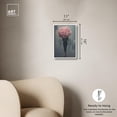 thumbnail image 5 of Peony Bouquet Canvas Glam Art by Art Remedy, White Frame, 10 x 15, 5 of 7