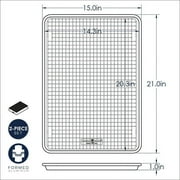 Nordic Ware Naturals® Big Sheet with Oven-Safe Nonstick Grid