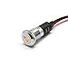thumbnail image 2 of Alpinetech PL12MS 12mm 1/2" 12V LED Metal Signal Indicator Pilot Dash Light (Glow Plug Warning), 2 of 2