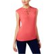 thumbnail image 2 of Camiseta básica con recortes para mujer de INC, rosa, XXL I-N-C Camiseta básica, 2 of 2