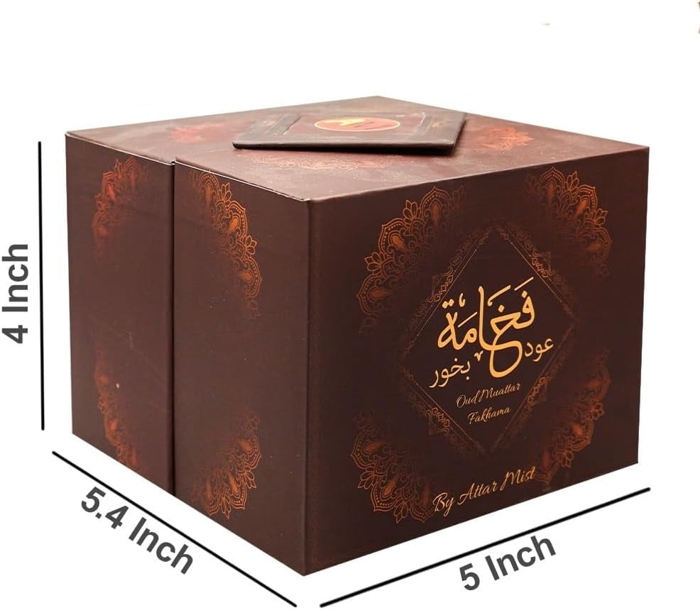 AM Oud Wood Incense Charcoal Chips - Agarwood | Oudh Bakhoor Fakhama | Arabian Oud Sticks | Inciensos Aromaticos para La Casa | Long Lasting Fragrance | Use for Meditation and Relaxation - 40gm