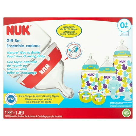 NUK 3-Bottle, 2-Pacifier Bonus Gift Set