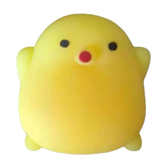 Chick Squeeze Ball Yellow, TPR Material Novelty Easter Gift, Party Favor, Small