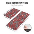 thumbnail image 2 of Honeii Dragons2 Print Kitchen Mat [2 PCS] for Floor, Waterproof Non-Slip Rugs, Kitchen Decor,Standing Mat for Floor,Office, Sink, Laundry, 2 of 6