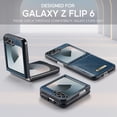 thumbnail image 6 of ETFAST Leather Phone Case Wallet With Card Holder Zipper For Samsung Galaxy Z Flip 5 High Quality Leather Phone Case, 6 of 11