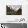 thumbnail image 2 of ARTCANVAS Canadian Rockies Lake Louise 1889 Canvas Art Print by Albert Bierstadt - Size: 26" x 18" (1.50" Deep), 2 of 9