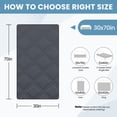 thumbnail image 2 of JIATER Waterproof Dog Bed Covers Washable Pet Bed Blanket for Sofa Bed,30x70 Dark Gray, 2 of 7