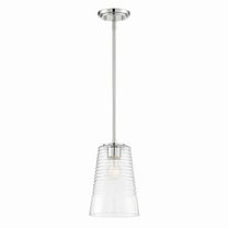 Designers Fountain Ingo Polished Nickel 1 Light Pendant, D230M-8P-PN