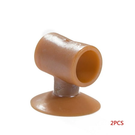 Rubber Silencer - Holiday Time2Pcs/Lot Creative Sucker After Crash Pad Door Handles Door Protective Pad Lock Wall Mute Silencer Anticollision Rubber Mat