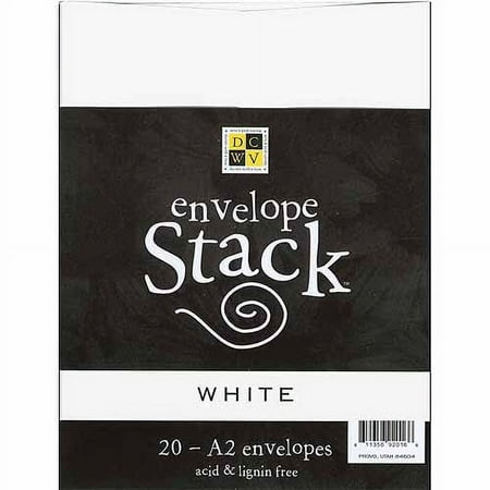 Diecuts With A View Envelope Stacks A2, 4.375" x 5.625", 20pk