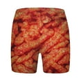thumbnail image 4 of NaWent Shorts pour Hommes en Solde, Shorts de Plage Réalistes Imprimés 3D, Rouge Pastèque L, 4 of 9