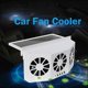 thumbnail image 3 of Car Cooling Fan Solar Powered Cooler Auto Window Air Vent Ventilation, 3 of 5