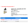 thumbnail image 2 of Ignition Coil - Compatible with 1969 - 1970 Jaguar XJ, 2 of 2