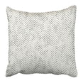 thumbnail image 1 of BSDHOME Housse de Coussin Créative Chevron Blanc Abstrait Subtil Zigzag Noir 20x20 Pouces, 1 of 1
