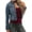 Mid Blue, variant on JuicyTrendz Women's Stretch Denim Jacket – Classic Blue, Button-Down, Long Sleeve, Stylish Outerwear Light Blue XL