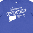 thumbnail image 4 of Inktastic Someone in Connecticut Loves Me Youth T-Shirt, 4 of 5