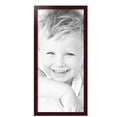 thumbnail image 2 of ArtToFrames 16" x 35" Mahogany Picture Frame, 16x35 inch Brown MDF Poster Frame (WOM-3978),  Pack, 2 of 8