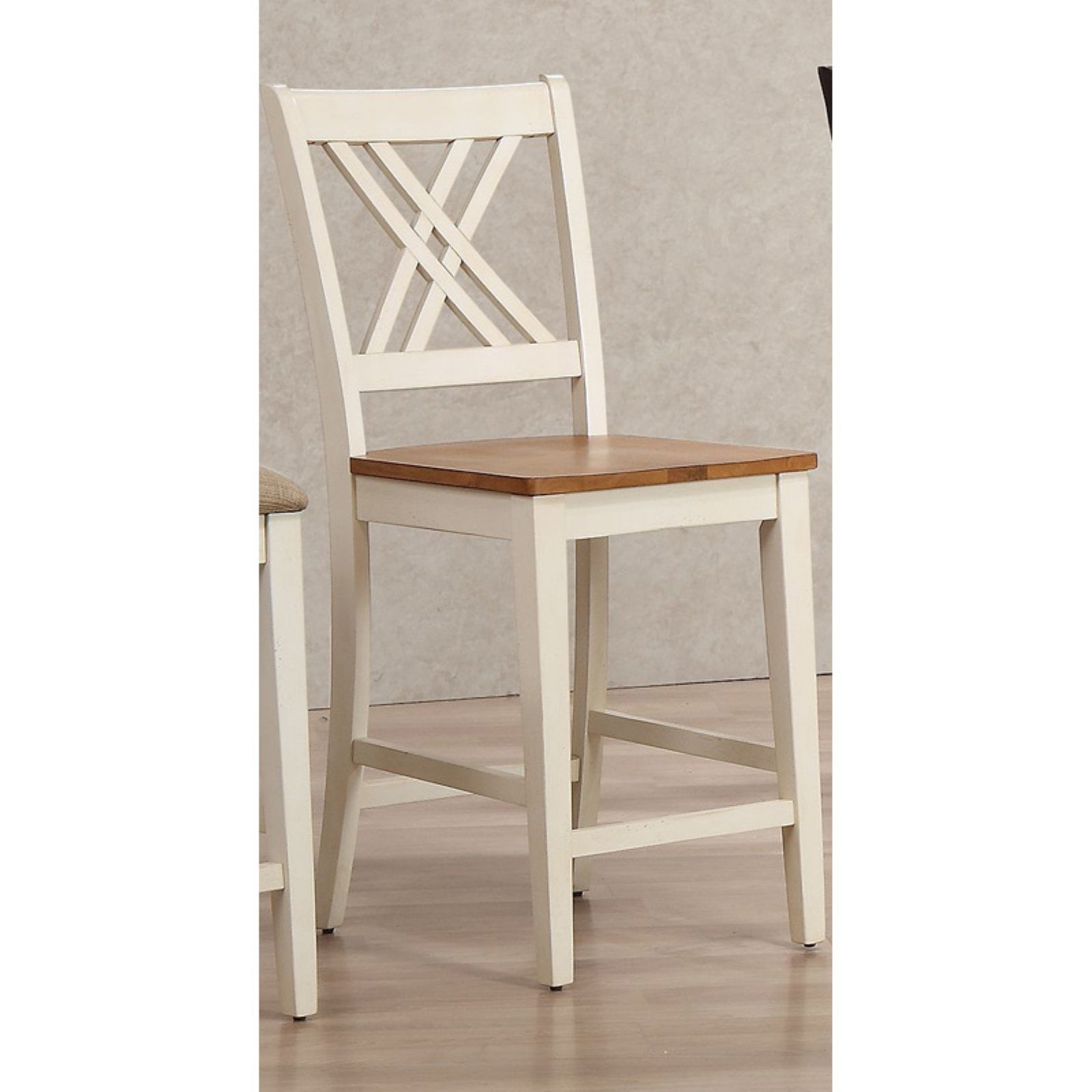 Iconic Furniture Double X Back 24 In Counter Stool Com
