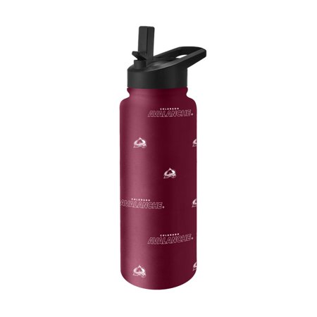 Logo Brands Colorado Avalanche 34oz. Steep and Repeat Quencher Bottle
