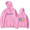 Pink, variant on Addison Rae Merch The House Hoodie Unisex Men Women Long Sleeve Pullover Streetshirt Top
