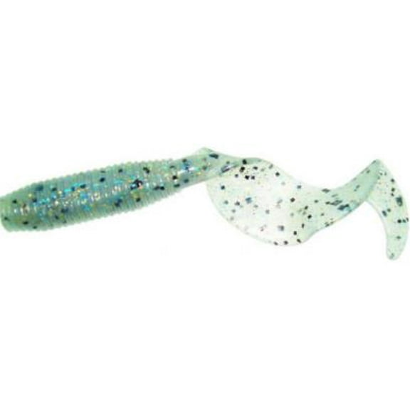 Zoom 011067-SP Fat Albert Curly Tail Grub 3" 10 Per Pack Bluegill
