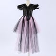 thumbnail image 5 of KVPLBQFD Halloween Black Dress Girls Long Sleeve Dress Black Costume Purple Princess Dress Basketball Clothes 4t Girls Clothes Boys Gifts Age 10-12, 6-7 Years, 5 of 5