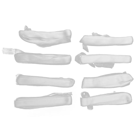 10 Unids PVA Redes de de Pesca Micro- 5M Recarga Carpa Pesca Stocking Rig Bait Wrap Bolsas 25Mm Alimentador de Pesca