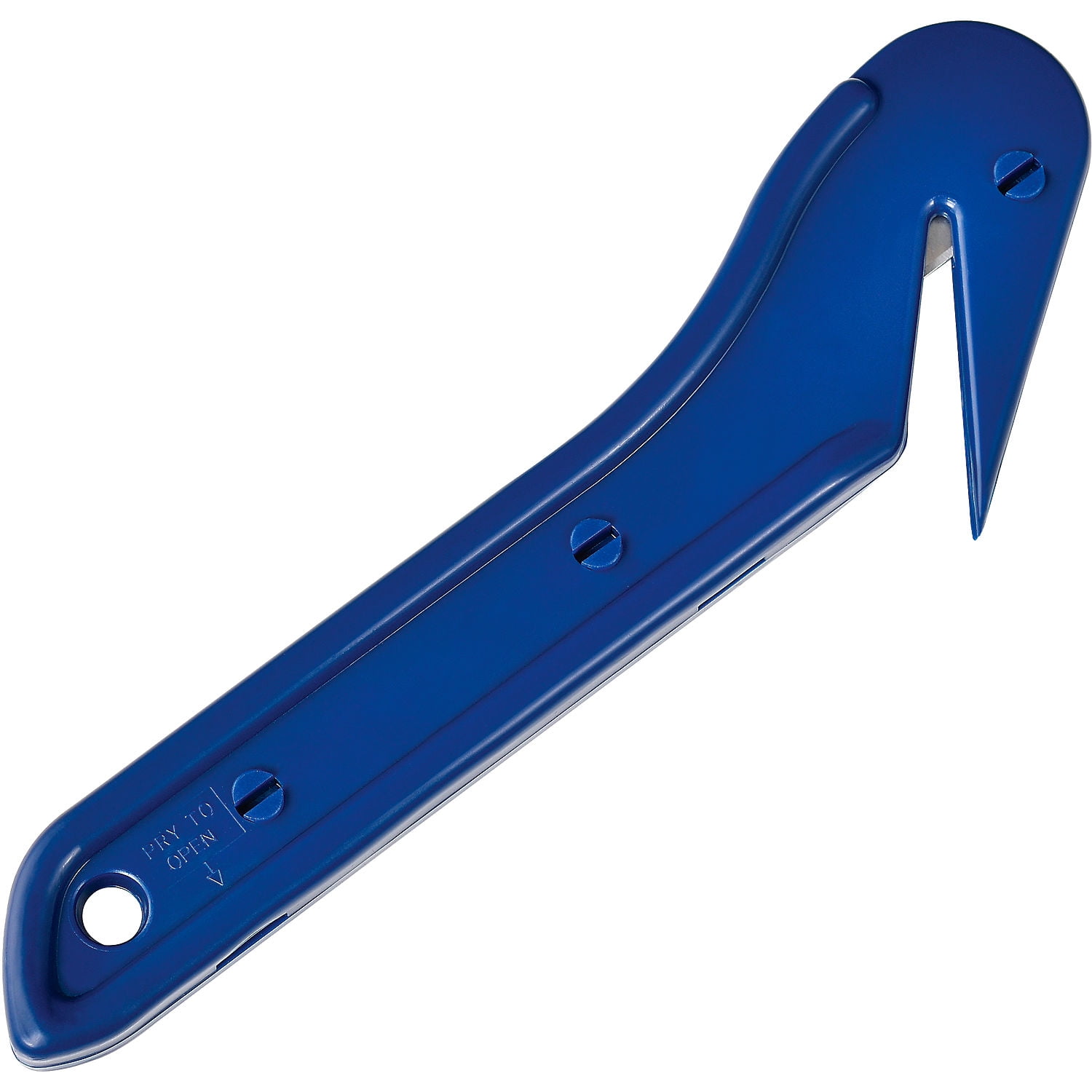 Global Industrial Stretch Wrap Film Cutter, Blue, 6/Pack