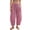 Pink, variant on ibiyuan Women's Summer Pants High Waisted Wide Leg Women's Palazzo Pants Stretchy Trousers Pants for Women Drawstring Lounge Pants Women with Pockets Vacation Outfits