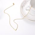 thumbnail image 2 of Fiaya Women Tiny Gold Initial Heart Necklace, Gold Filled Handmade Dainty Personalized Letter Heart Choker Necklace Gift Women Necklace (G), 2 of 2