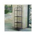 thumbnail image 3 of Pemberly Row 4 Tier 13" Bakers Rack in Chocolate, 3 of 3