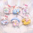 thumbnail image 5 of Bolso de resina de Sanrio con cara brillante y bonito caballo con paraguas, biberón de Hello Kitty, accesorios para colgar, materiales hechos a mano, 5 of 5