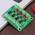 thumbnail image 4 of PC817 4 Way Optocoupler Isolation Board 3.6-30V Photoelectric Isolated Module, 4 of 7