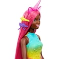 thumbnail image 5 of Barbie Unicorn Doll with 7-Inch-Long Magenta Fantasy Hair & Colorful Accessories for Styling Play, Unicorn Headband & Tail, 5 of 5