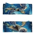 thumbnail image 2 of Wukai Watercolor Turtle Print Baby Bow Headband for Newborn Infant Baby Toddler Girls, 2 of 5