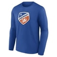 thumbnail image 2 of Men's Royal FC Cincinnati Official Logo Long Sleeve T-Shirt, 2 of 6