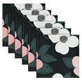 thumbnail image 6 of WOBOGO Illustration Of Pink and White Flowers Cloth Napkins 1 Piece Soft Elegant Touch Durable Absorbent Quick Drying for Elegant Dining, 6 of 8