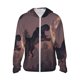 thumbnail image 1 of Balery Dinosaur Moonlit Forest Sudadera ligera de manga larga con capucha y protección solar UPF 50+ para hombre y mujer, ideal para pesca y running-Medium, 1 of 7