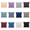 thumbnail image 1 of Funda de almohada cuadrada fundas de cojines fundas de almohada sólidas a cuadros impermeables de 15 7x15 7 pulgadas para sofá dormitorio y oficina, 1 of 8