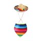 thumbnail image 2 of Sombrero para , babero triangular para mascota, bandana para , accesorio fotográfico divertido, de paja para disfraz para, 2 of 9
